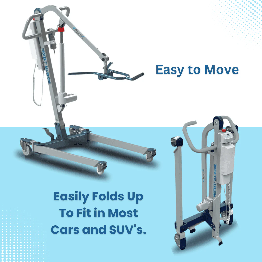 Protekt All-In-One Car Transfer Mobile Patient Lift - Image 5