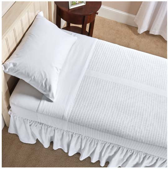 Salk  Bedmates Complete Hospital Bedding Set - 36"W x 80"L