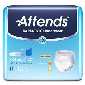 Sample of Attends Bariatric Pull-On Protective Underwear — Moderate Absorbency, 2X-Large - Image 2