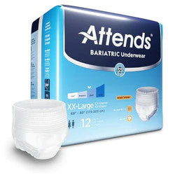 Sample of Attends Bariatric Pull-On Protective Underwear — Moderate Absorbency, 2X-Large - Image 3