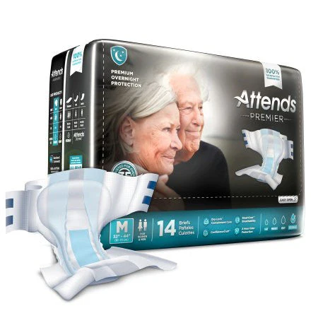 Sample of Attends Premier Unisex Disposable Brief — Heavy Absorbency