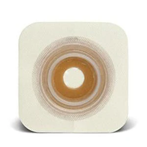 Sur-Fit Natura Somahesive Flat Skin Barrier, Mold-to-Fit, Hydrocolloid Collar