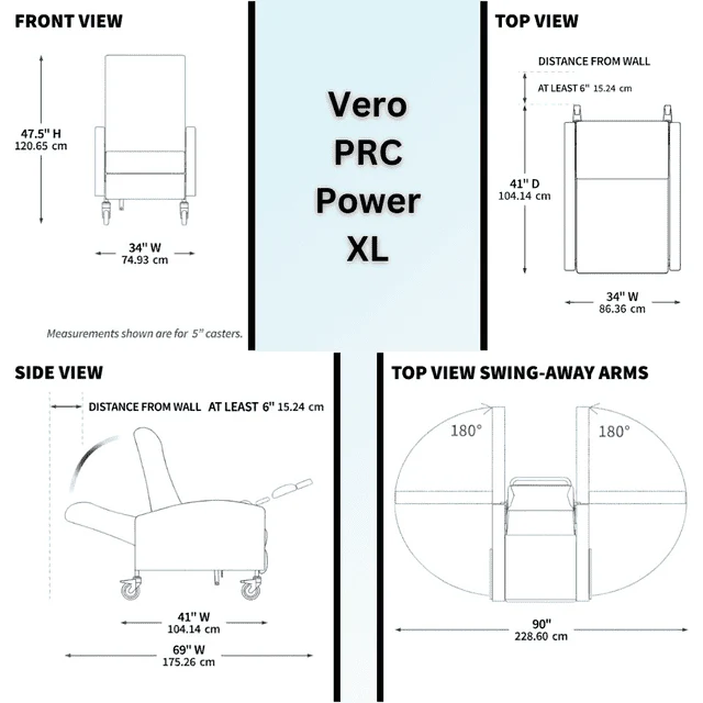 Vero Chair PRC Power Recliner - Image 4