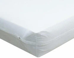 Zippered Vinyl Mattress Protector - 42" x 80" x 6" - Image 2